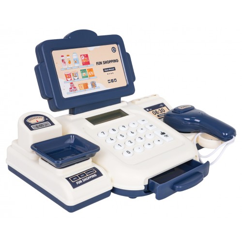Modrá pokladňa + príslušenstvo
