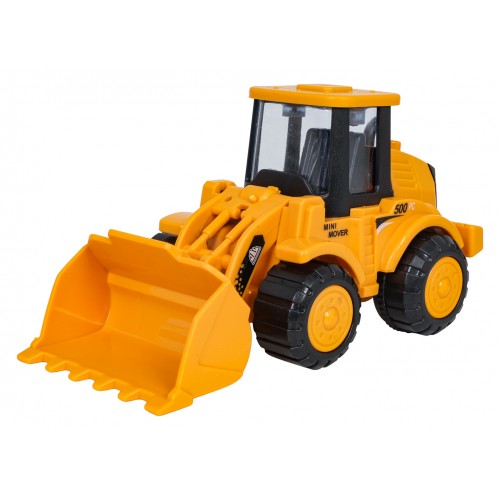 Sada piatich stavebných vozidiel