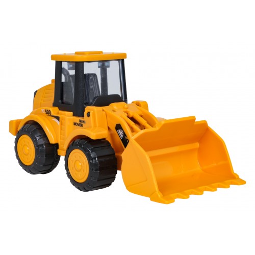 Sada piatich stavebných vozidiel