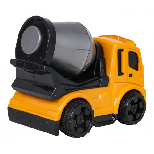 Sada piatich stavebných vozidiel