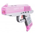 Sada stavebnicových blokov ružovej pištole 237ks.