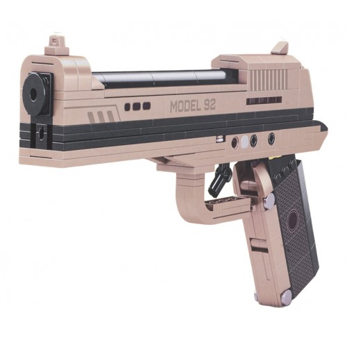 Sada pištoľových stavebných blokov 237 kusov.