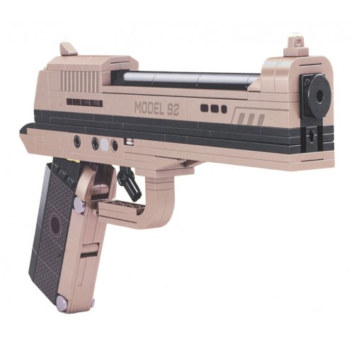 Sada pištoľových stavebných blokov 237 kusov.