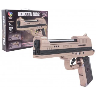 Sada pištoľových stavebných blokov 237 kusov.