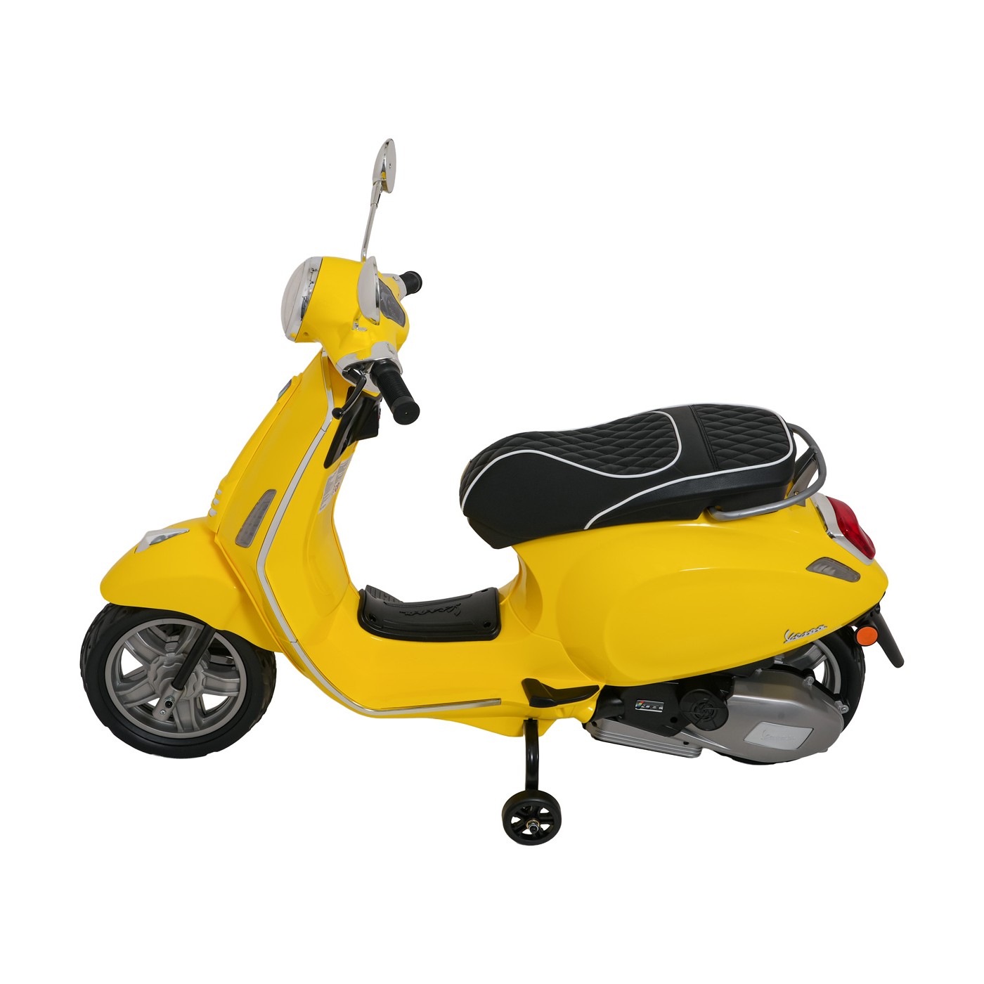 Automobilový skúter Vespa ROMA žltý