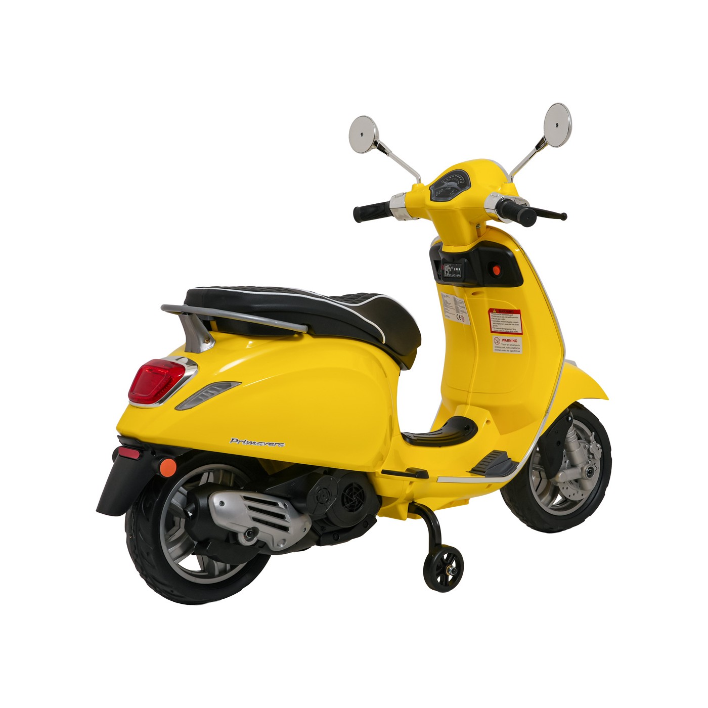 Automobilový skúter Vespa ROMA žltý