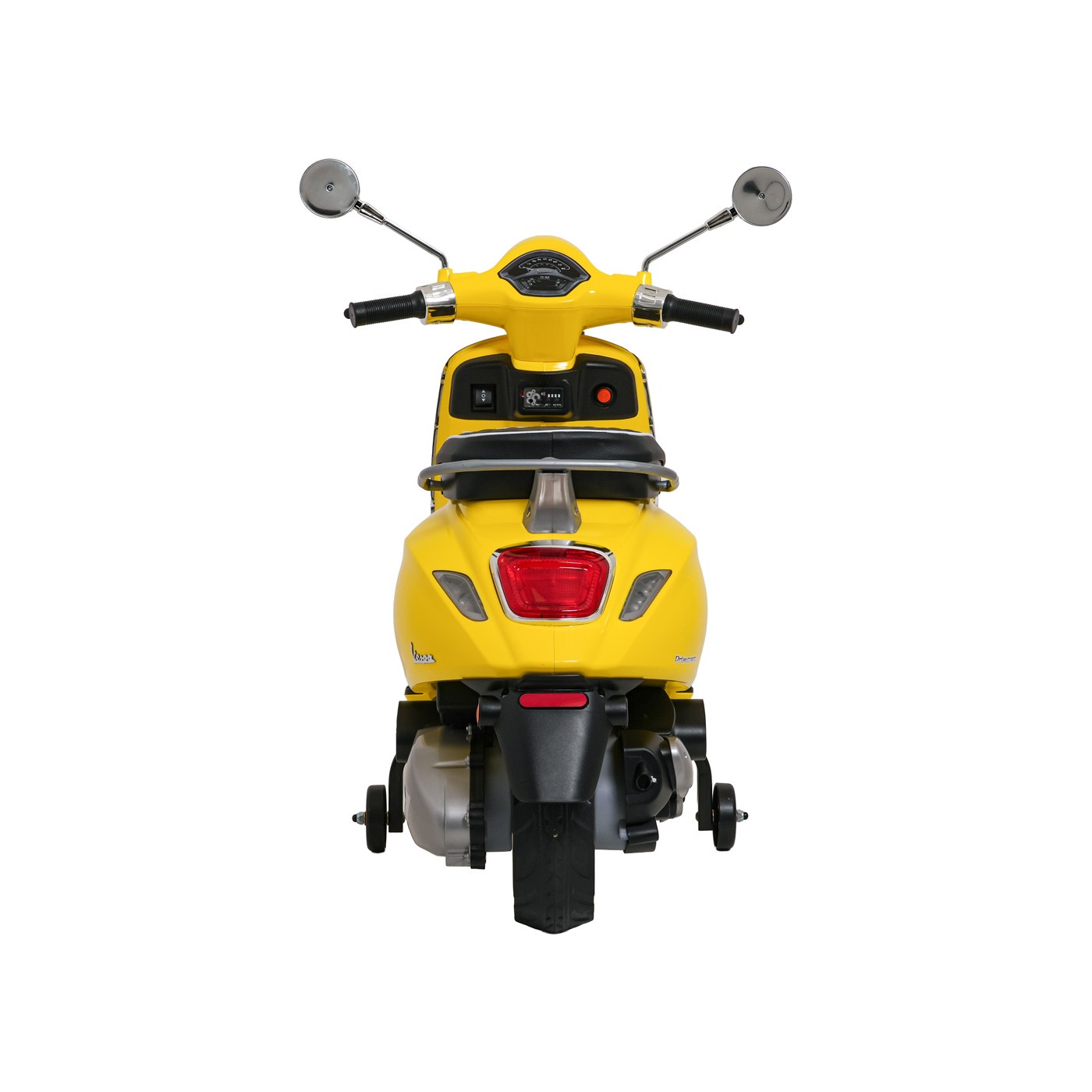 Automobilový skúter Vespa ROMA žltý