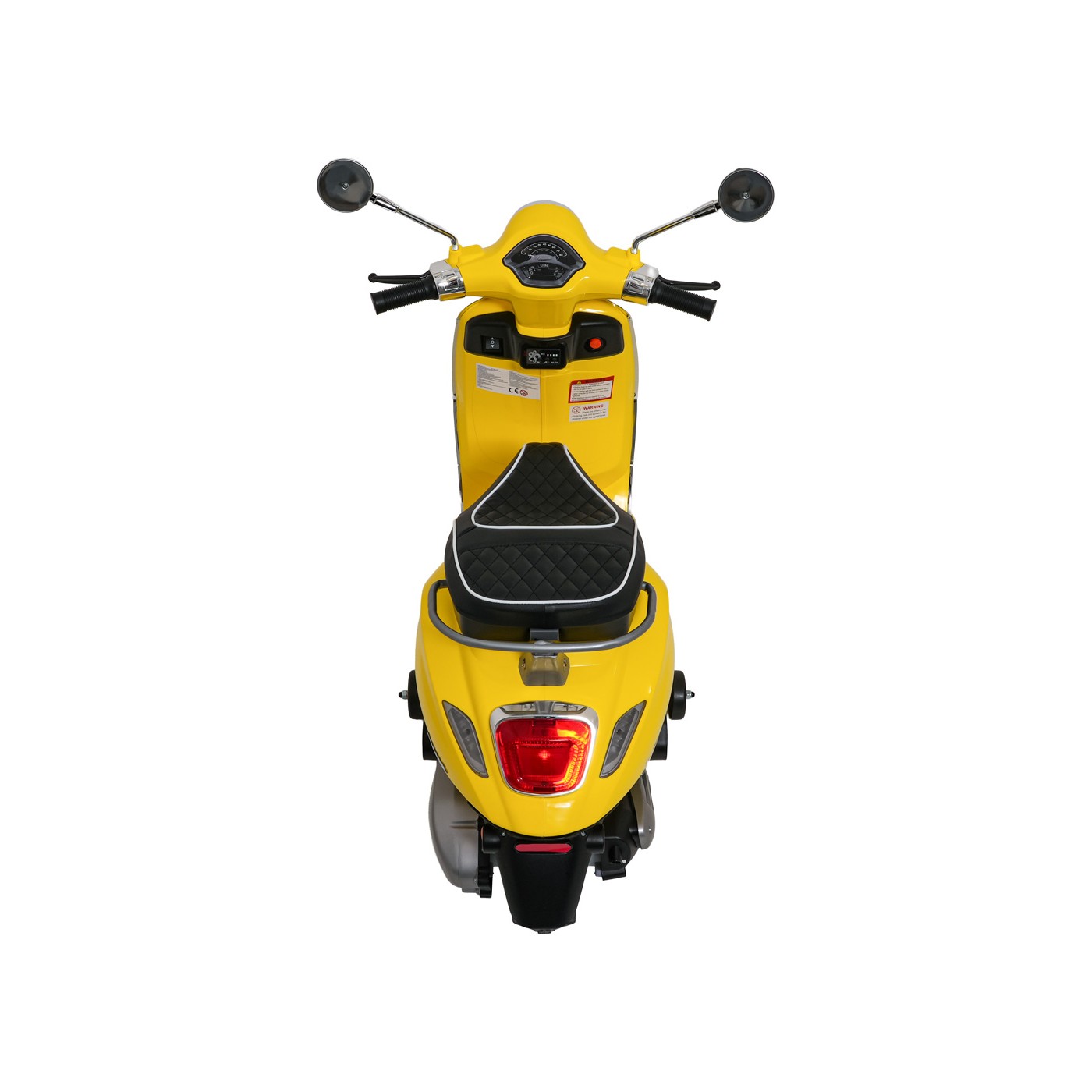 Automobilový skúter Vespa ROMA žltý