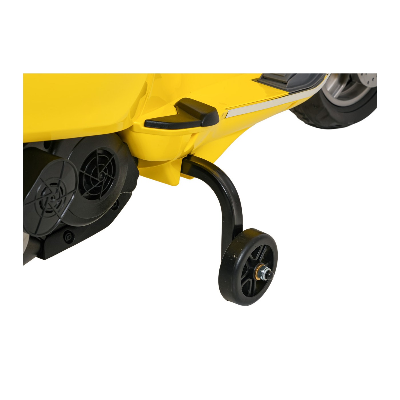 Automobilový skúter Vespa ROMA žltý