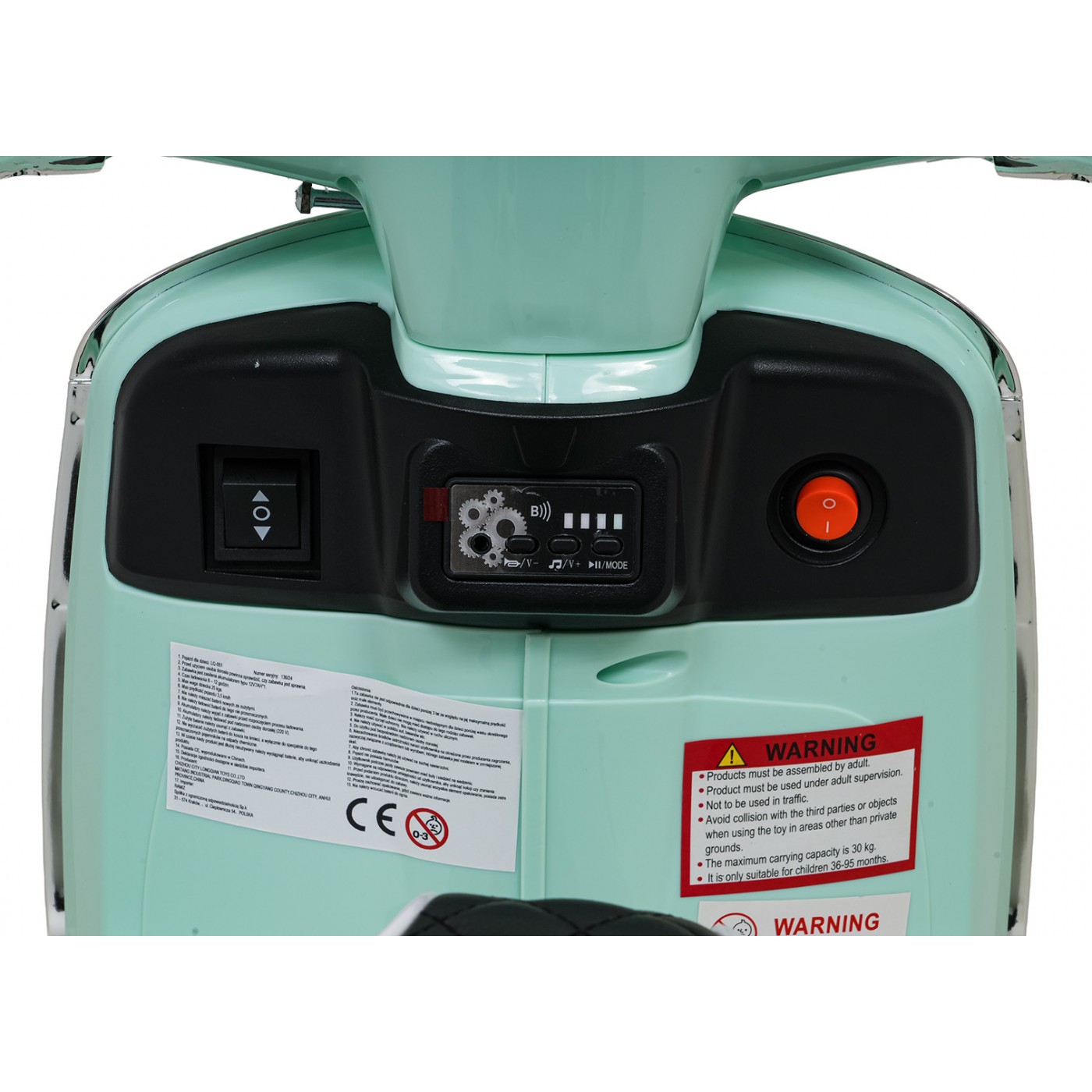 Vespa ROMA Scooter Vehicle Green