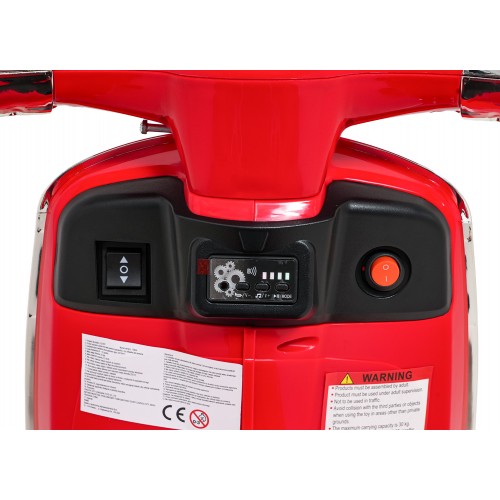 Automobilový skúter Vespa ROMA Red
