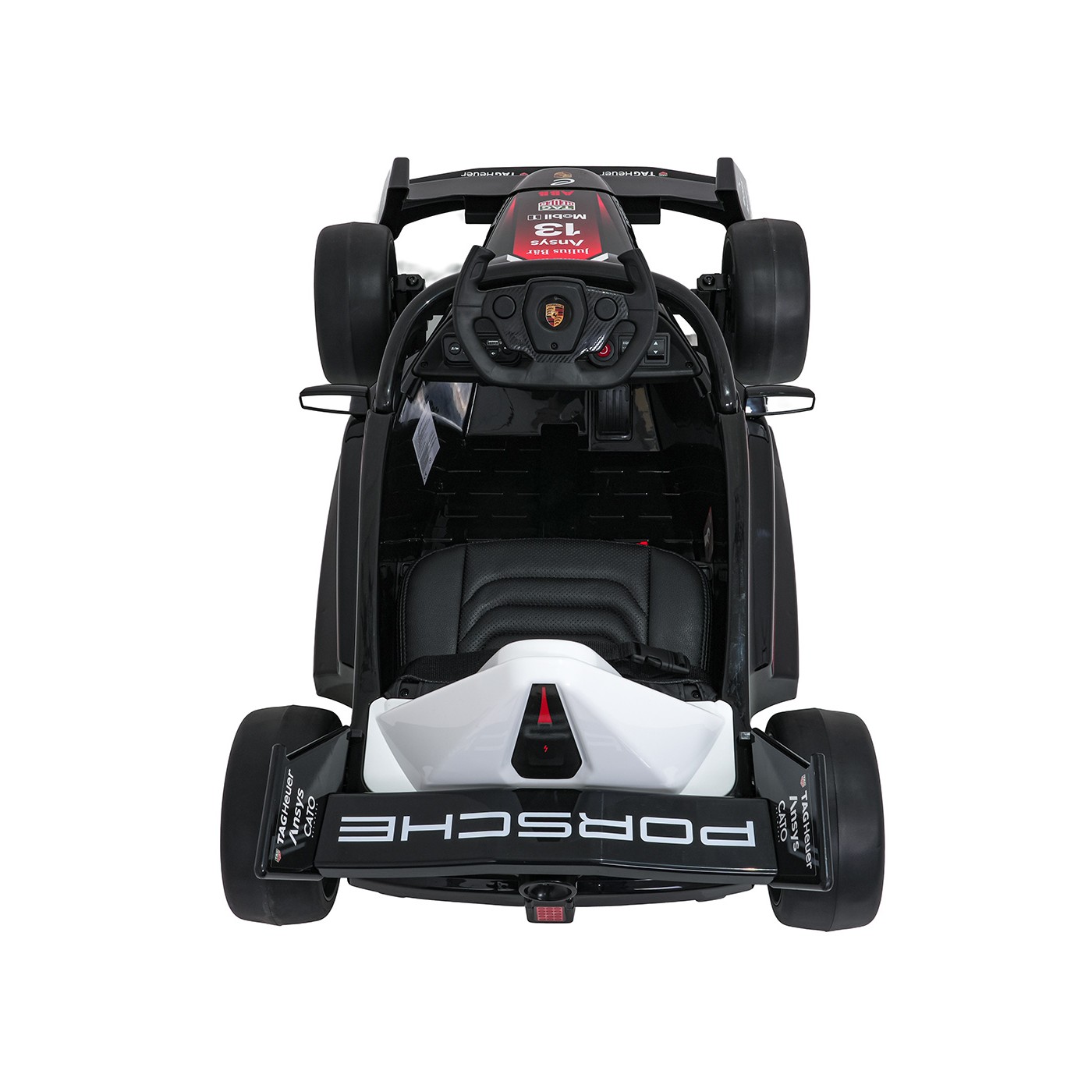 Vozidlo Formula E Porsche Červená