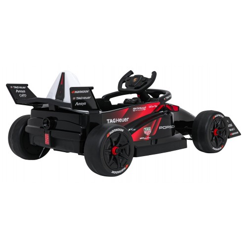 Vozidlo Formula E Porsche Červená