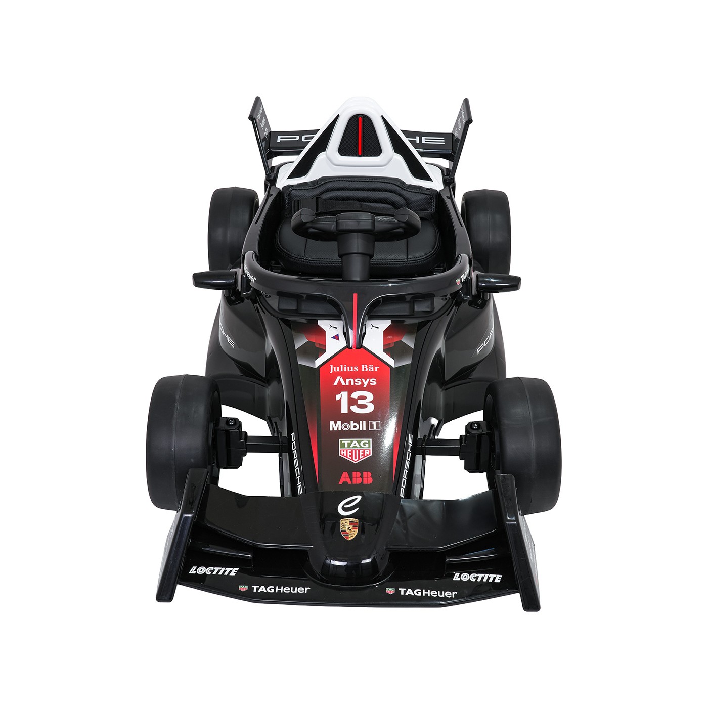 Vozidlo Formula E Porsche Červená