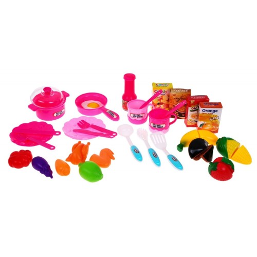 Kuchyňa Kohútik s Vodou Fartuch Čiapka Šéfkuchára Ružová