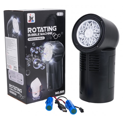 Prenosný stroj na bubliny so zvukovou funkciou