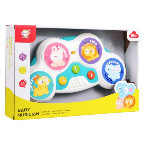 Dotykové perkusie pre najmenšie zvieratá