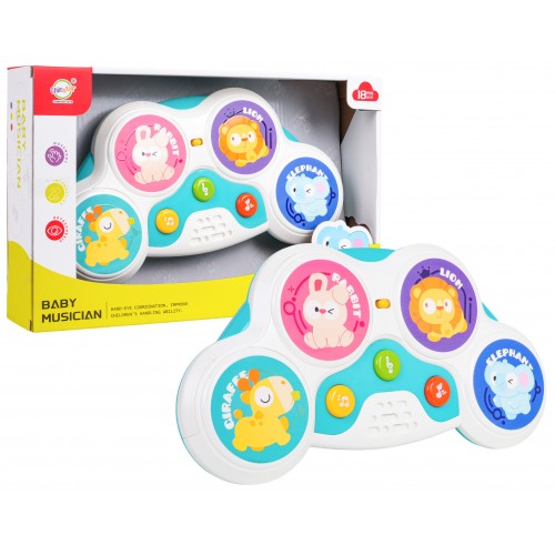 Dotykové perkusie pre najmenšie zvieratá