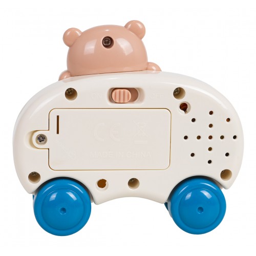 Malý plyšový medvedík s klavírom pre najmenších