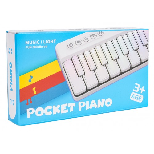 Hudobná podložka na klavír, čierna