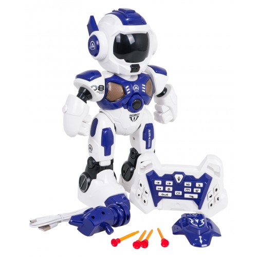 Multifunkčný robot A08 s funkciou streľby
