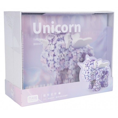 DIY kvetinový jednorožec