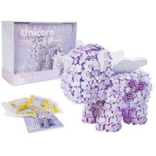 DIY kvetinový jednorožec