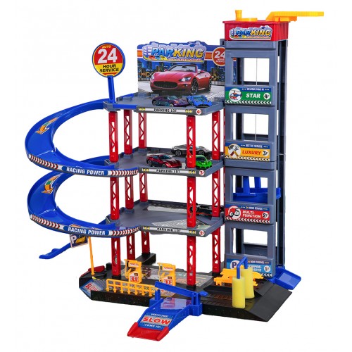 MEGA viacpodlažná parkovacia garáž s rohožou a príslušenstvom