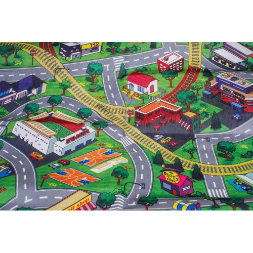 MEGA viacpodlažná parkovacia garáž s rohožou a príslušenstvom