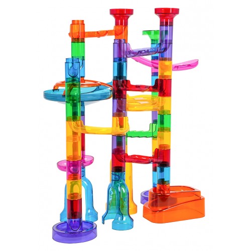 Dráha s guľôčkami svietiacimi v tme, 72 ks.