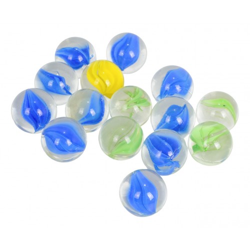 Dráha s guľôčkami svietiacimi v tme, 72 ks.