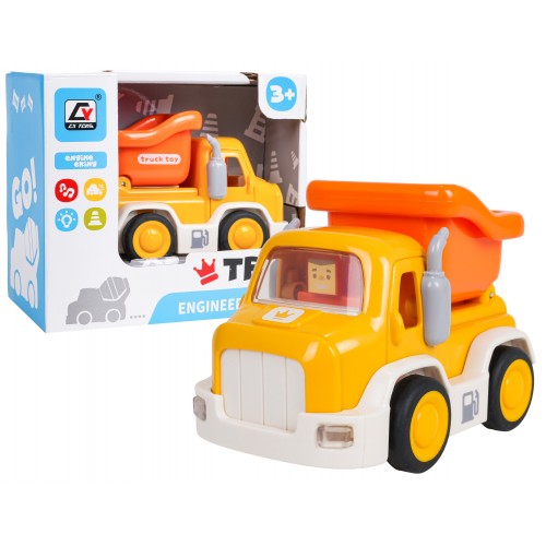 Sklápacie auto so zvukovou a svetelnou funkciou