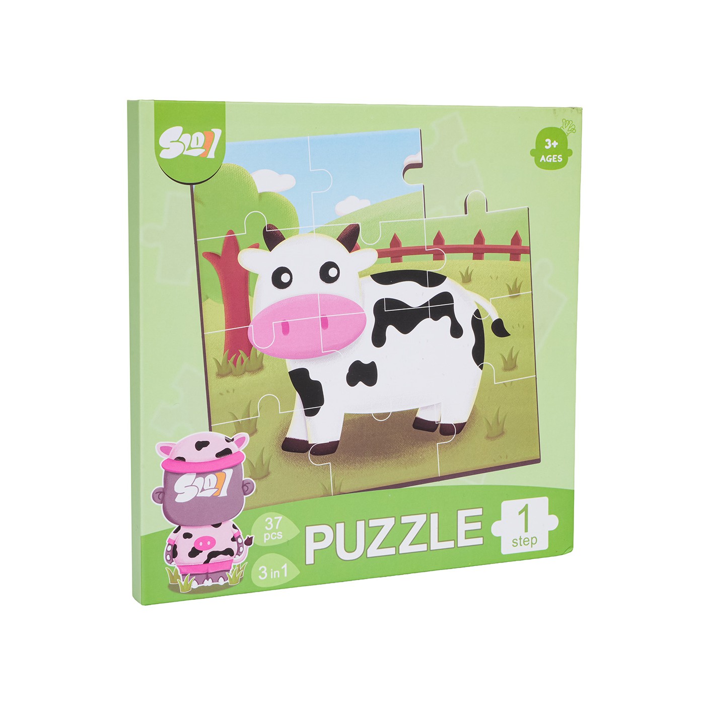 Magnetické puzzle Zvieratá + kniha