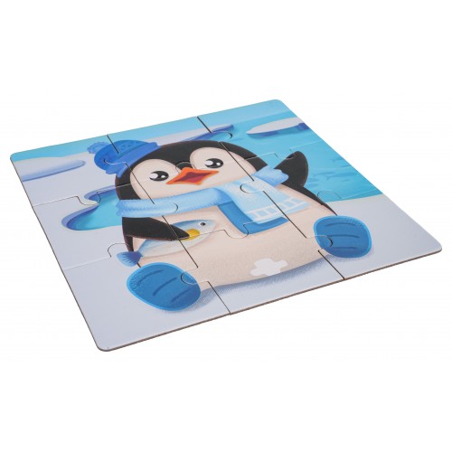 Magnetické puzzle Zvieratá + kniha