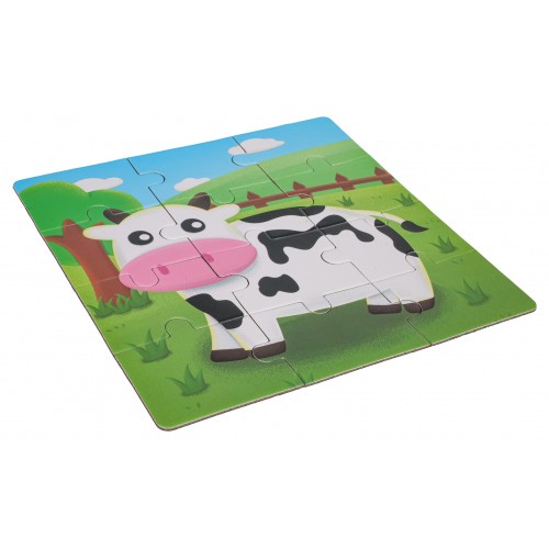 Magnetické puzzle Zvieratá + kniha