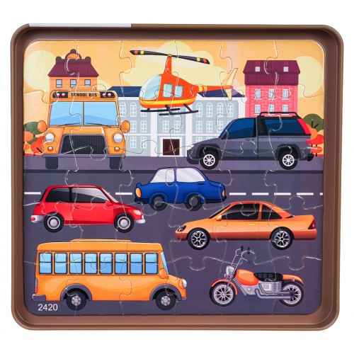 Sada magnetických puzzle City