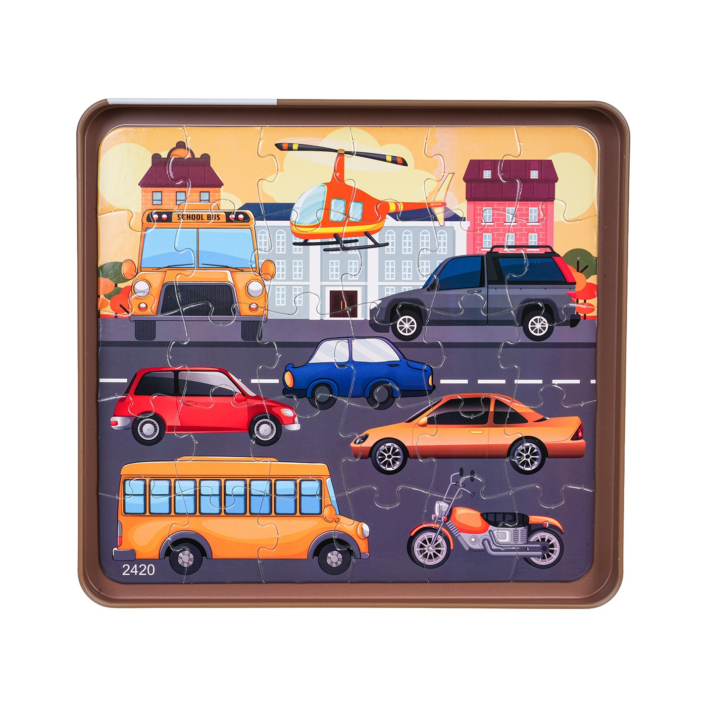 Sada magnetických puzzle City