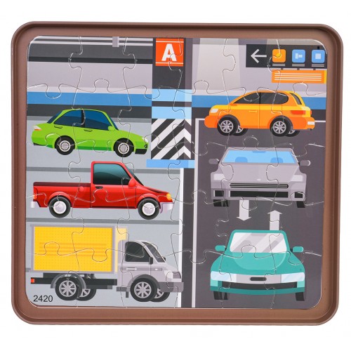 Sada magnetických puzzle City