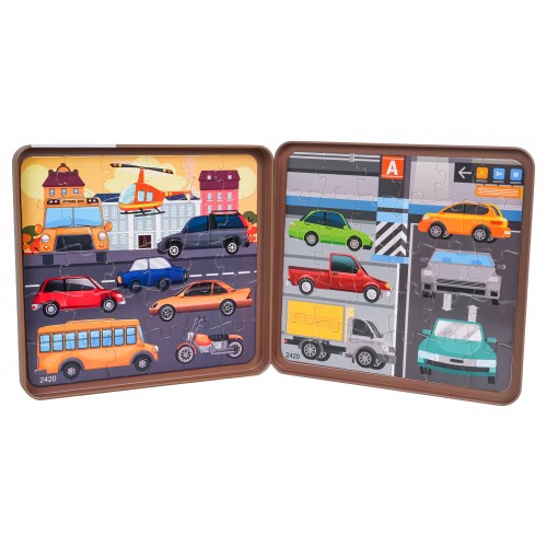 Sada magnetických puzzle City