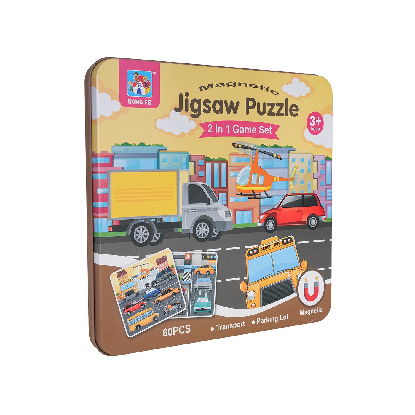 Sada magnetických puzzle City