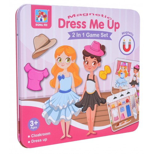 Kovová sada pre malého stylistu 2v1