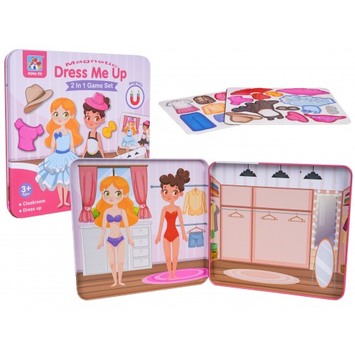 Kovová sada pre malého stylistu 2v1