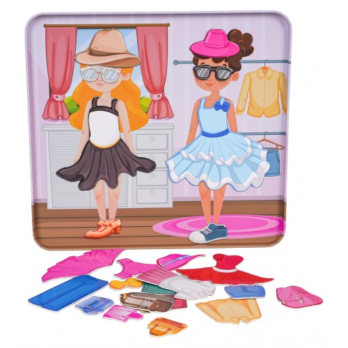 Kovová sada pre malého stylistu 2v1