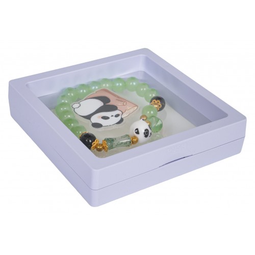 Sada šperkov s náramkom Panda Green