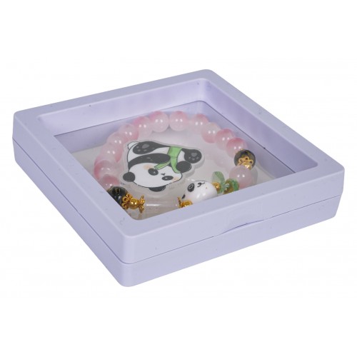 Sada šperkov s náramkom Panda Pink