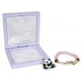 Sada šperkov s náramkom Panda Pink