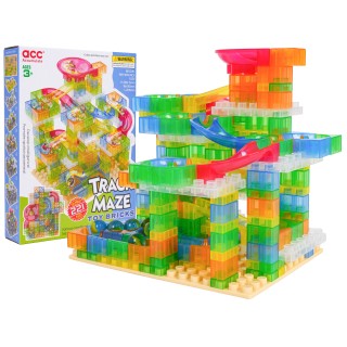 Sada dráh s loptičkami MEGA 221 dielov.