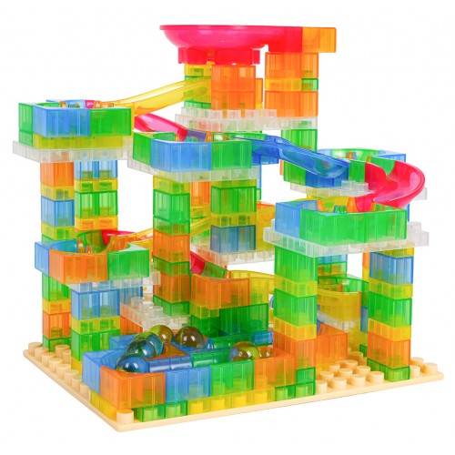 Sada dráh s loptičkami MEGA 221 dielov.