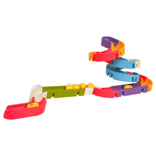 Guľôčková dráha pripevnená k vani 34 ks.