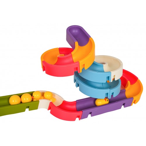 Guľôčková dráha pripevnená k vani 34 ks.